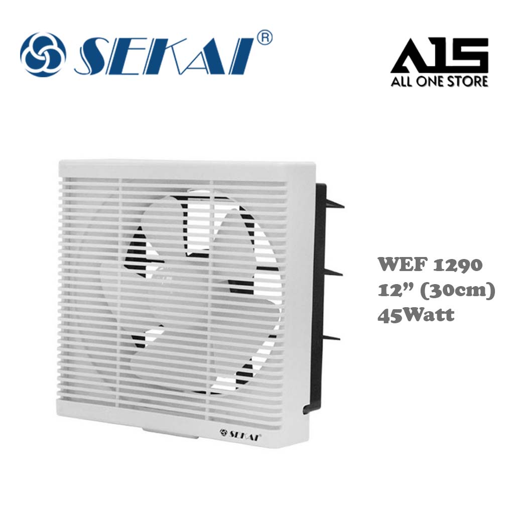 Kipas Exhaust Dinding Sekai 12 inch / Sekai WEF1290 – Exhaust Fan Dinding 12 inch