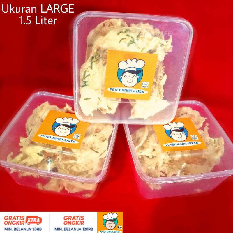 

PEYEK KACANG REBON UKURAN LARGE