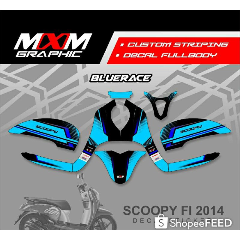 Decal Scoopy FI 2014 full Body Costum
