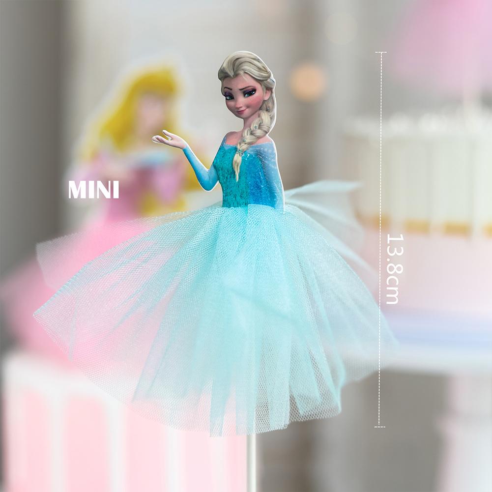 Tk Topper Kue Ulang Tahun Bentuk Kartun Princess Dengan Dress