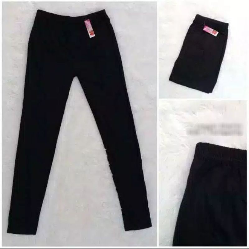 Legging Anak Polos Warna hitam
