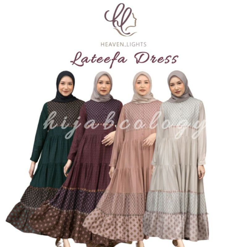 LATEEFA DRESS by HEAVEN LIGHTS