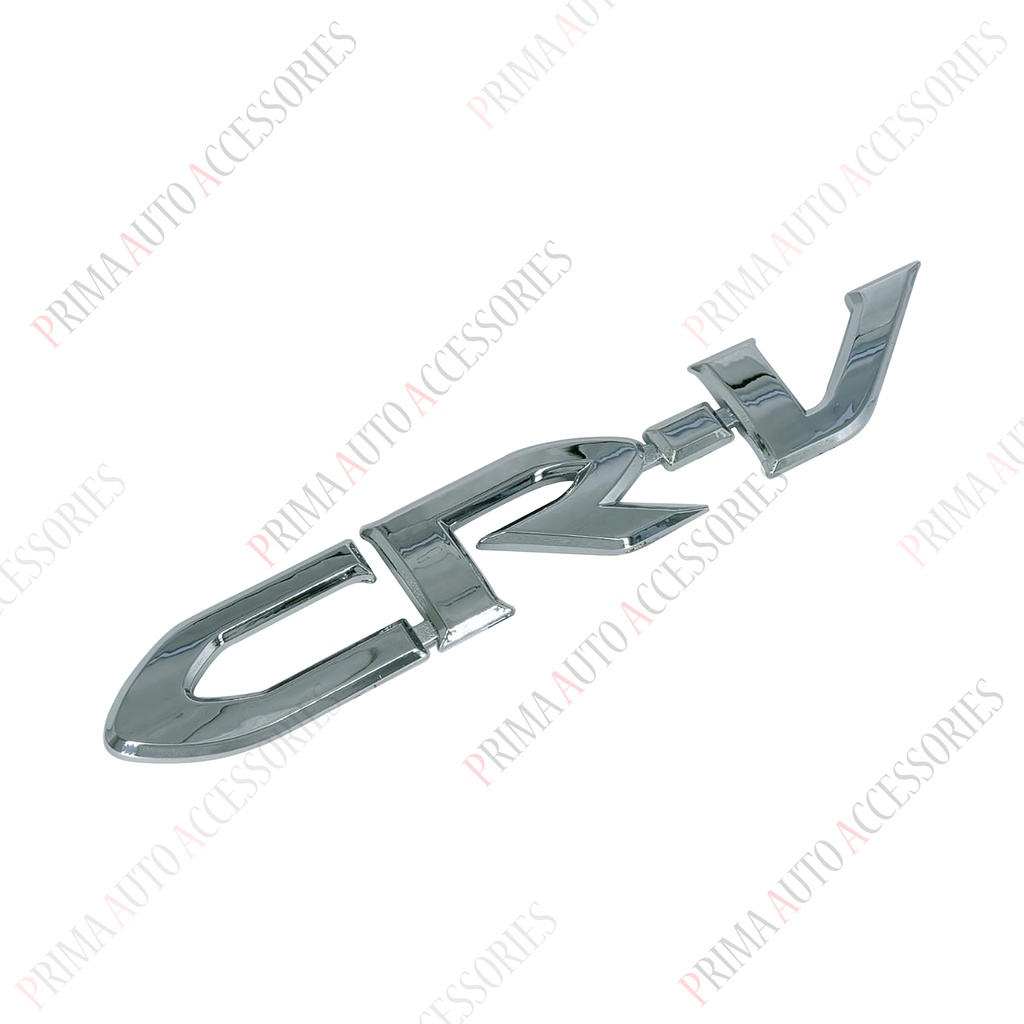 Emblem Mobil Honda CRV Gen 3 Chrome 2007-2012 Bagasi (Tulisan)