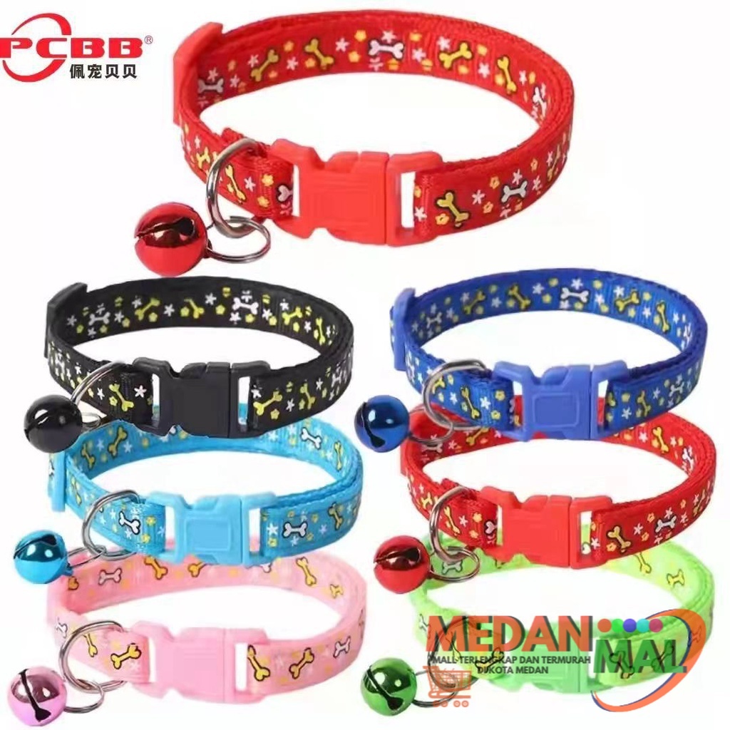 Termurah Kalung Kucing/Anjing Motif Tulang