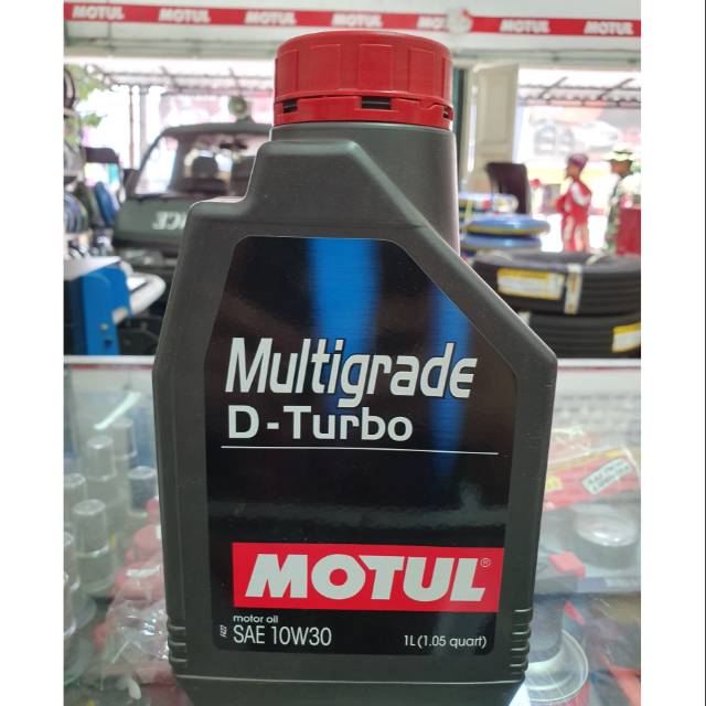 Oli Motul Multigrade D-Turbo 10w.30 1 liter / oli motul diesel 1 liter