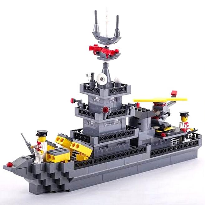 Mainan Lego Kapal Laut Militer Brick Anak