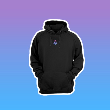 WAIKI Premium Hoodie - Hitam