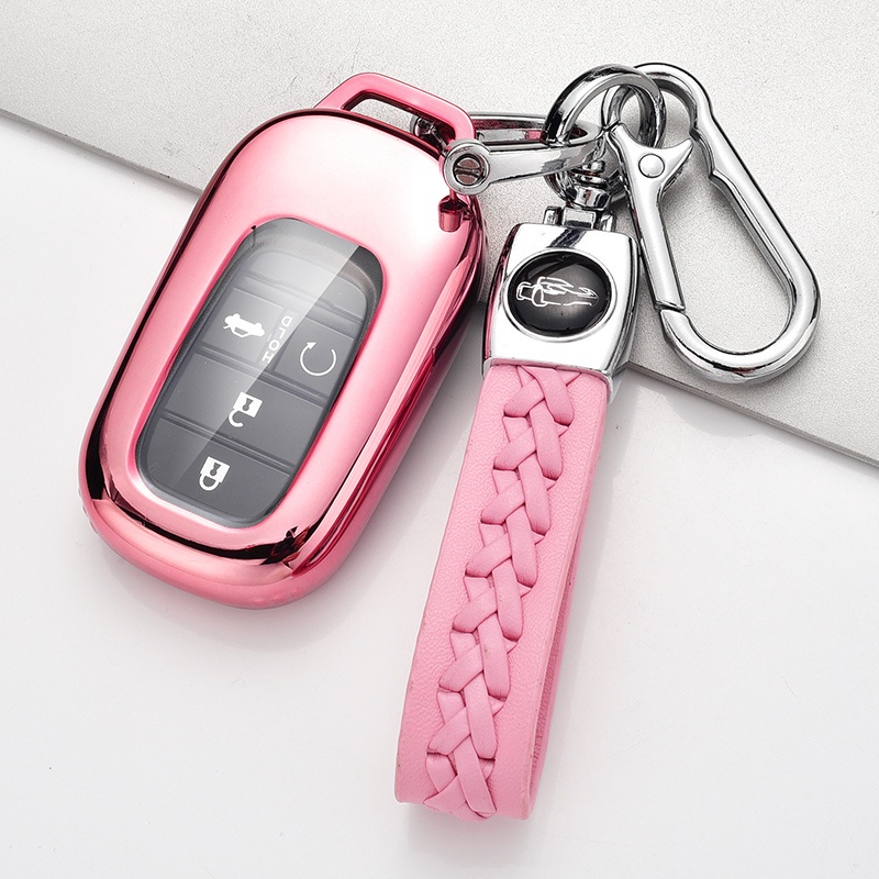 1 Pc Case Holder Kunci Remote Mobil Bahan TPU Untuk Honda CRV Civic FC ACCORD Hrv Jazz City ACCORD ODYSSEY 2021 2022