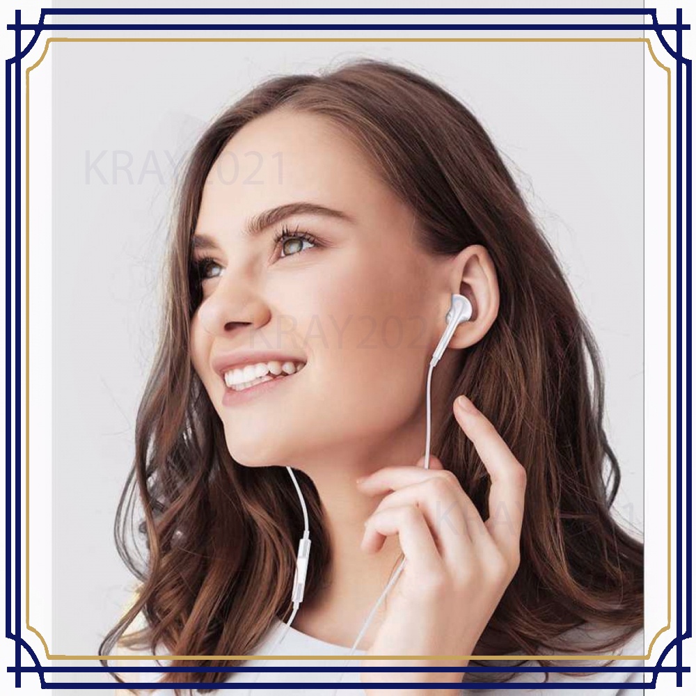 Earpods Earphone Headset In-Ear 3.5 mm Jack with Mic - KIK58