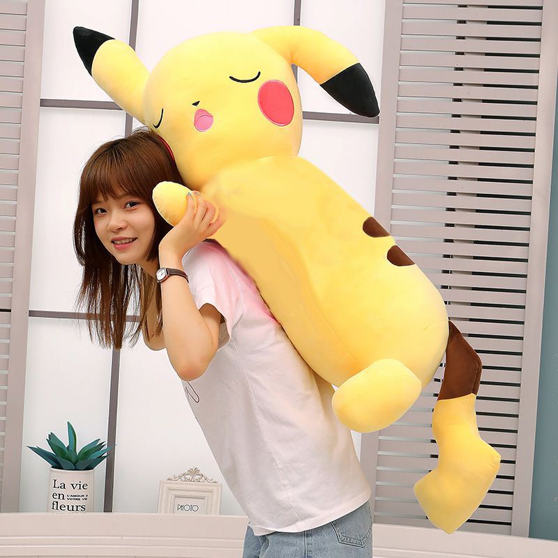 80cm Pokemone Plush Doll Toys Kawaii Anime Figure Original Soft  Model Gifts Child