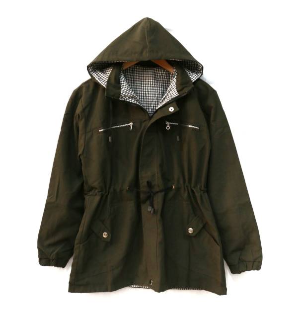 Jaket parka kanvas cewe ATTENTION PARKA kanvas wanita | wanita parka kanvas cewe big size