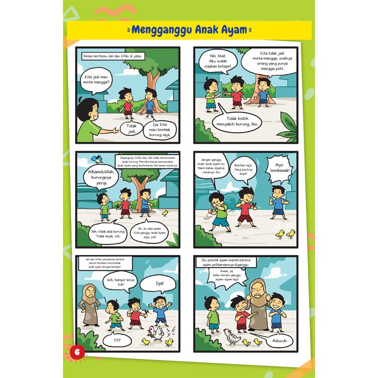 Komik Anak Muslim : Sayangi Sesama (Harga Promo)