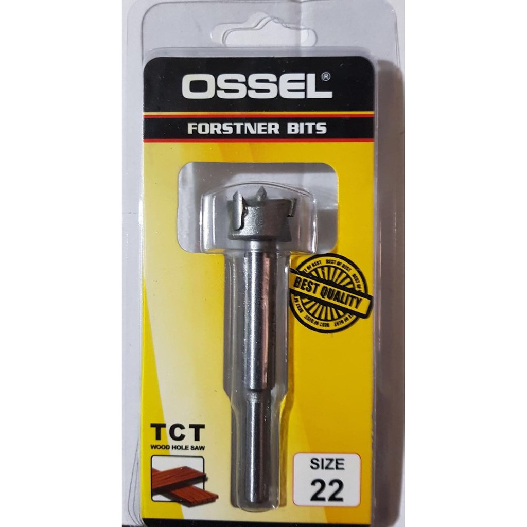 Mata bor kayu engsel Lubang 25 mm profil TCT Forstner drill bit OSSEL