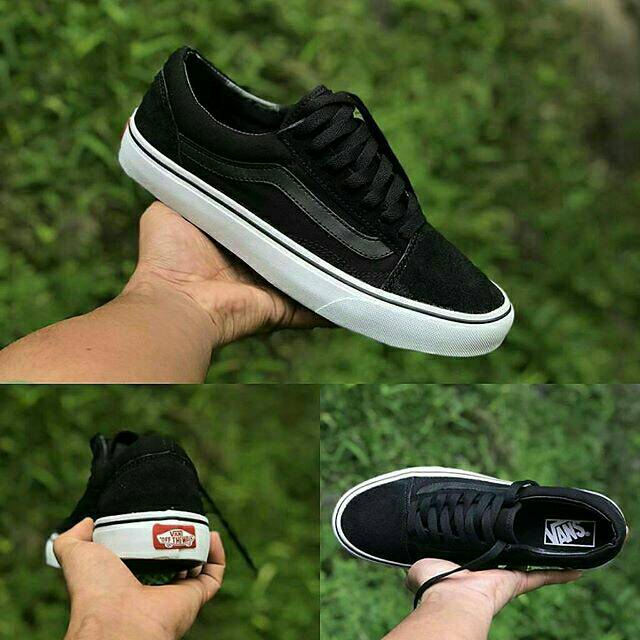 vans old skool black dope