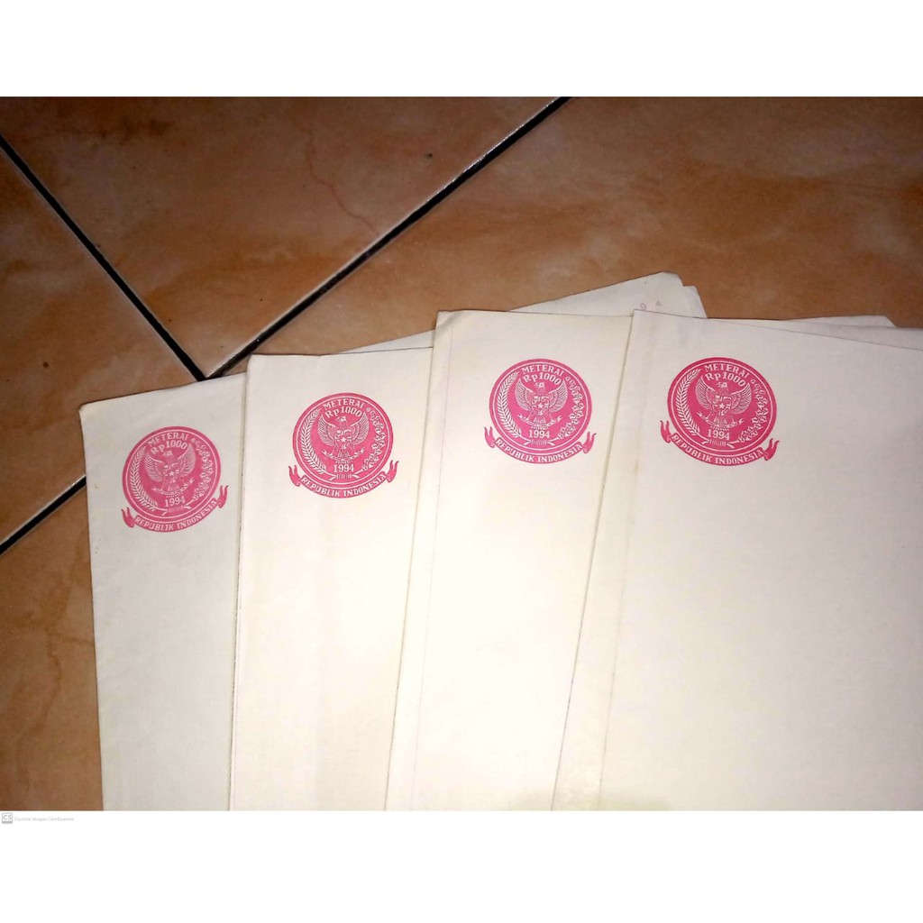 

kertas segel tahun 1994