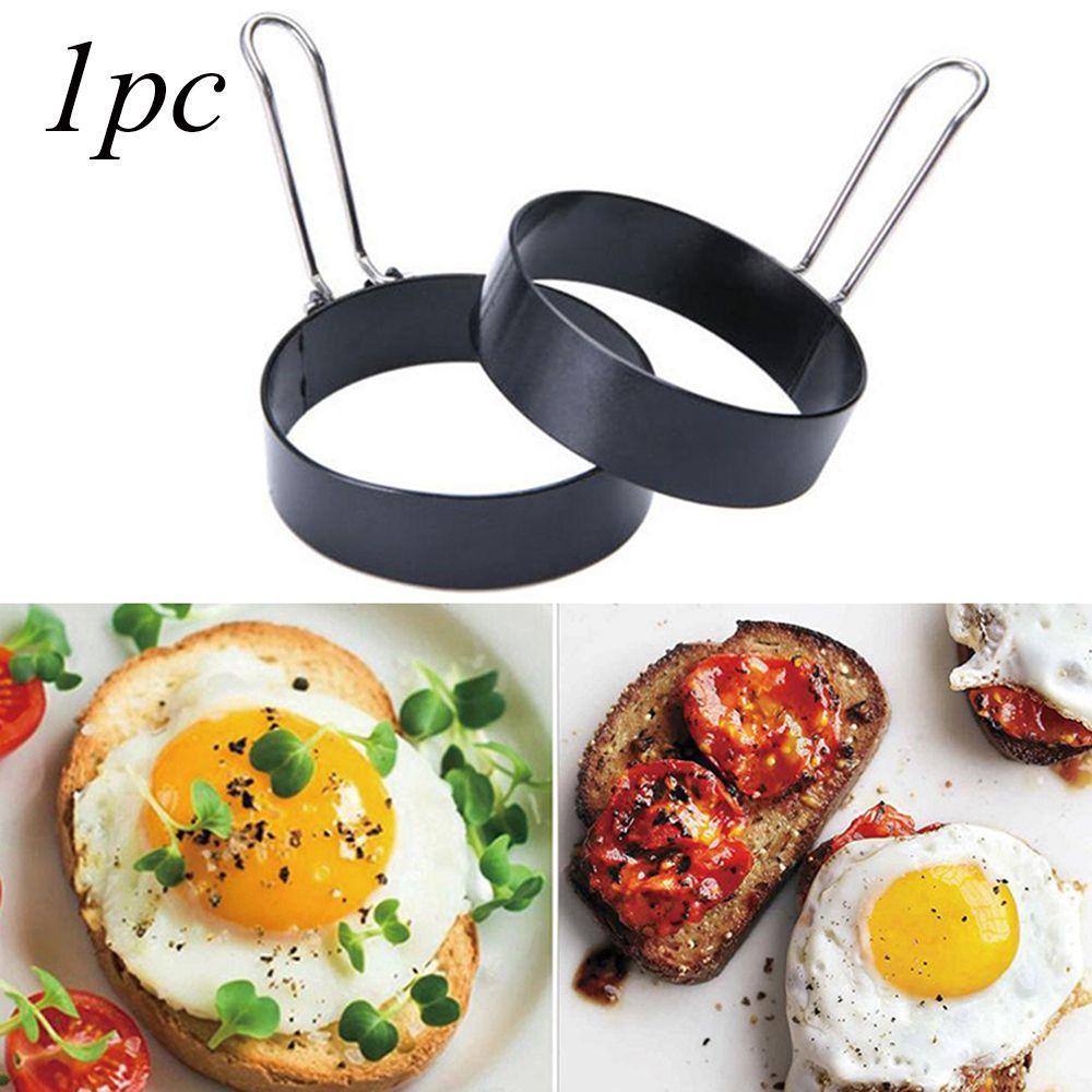 Solighter Cincin Penggorengan Telur Peralatan Dapur Pembuat Pancake Goreng Metal