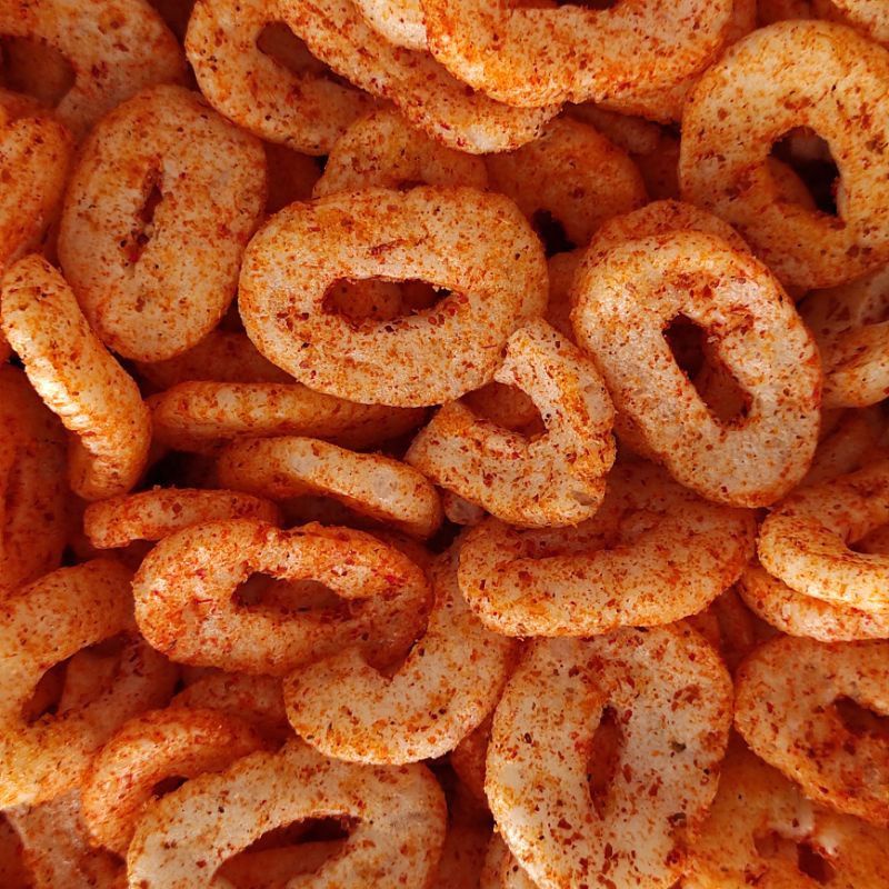 

kerupuk ring pedas