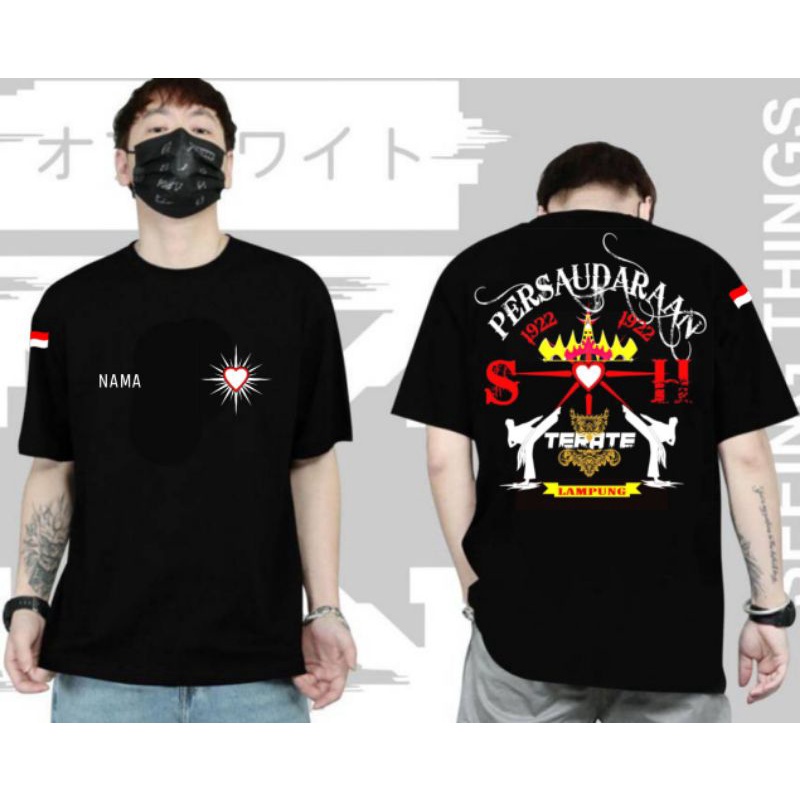 Kaos PSHT Lampung siger persaudaraan terate