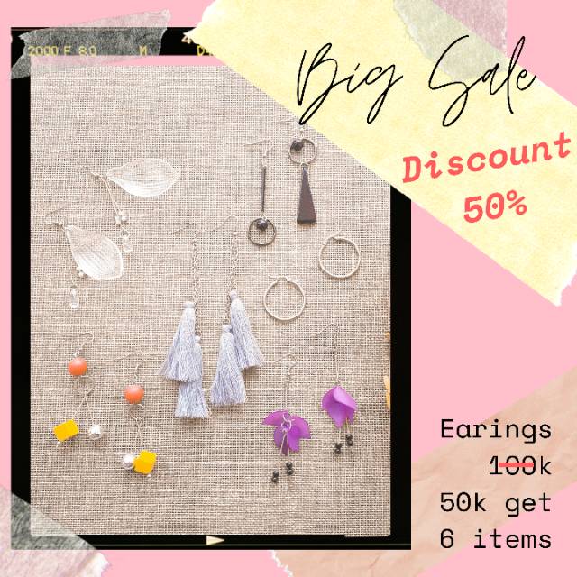 PAKET ANTING MURAH CUCI GUDANG DISCOUNT 50%