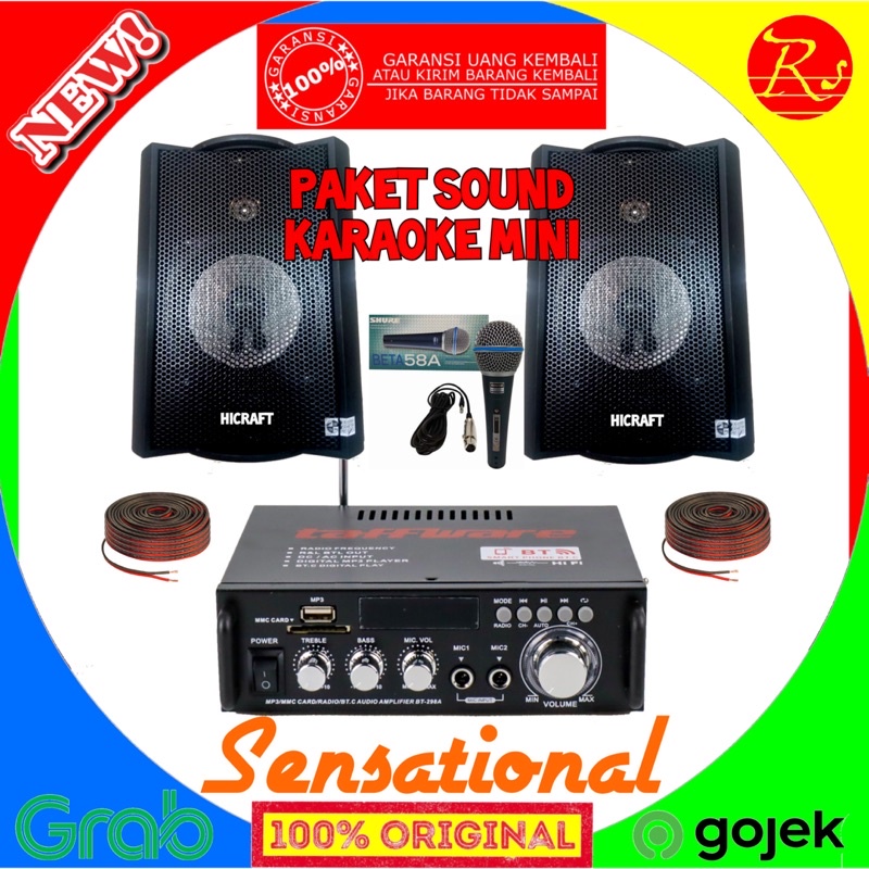 Paket sound karaoke mini hicrat original