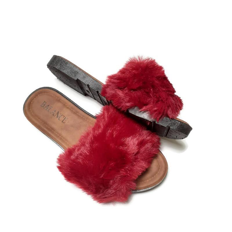 Vio ID Sandal  Selop  Wanita Sandal  Selop  Bulu Alas 