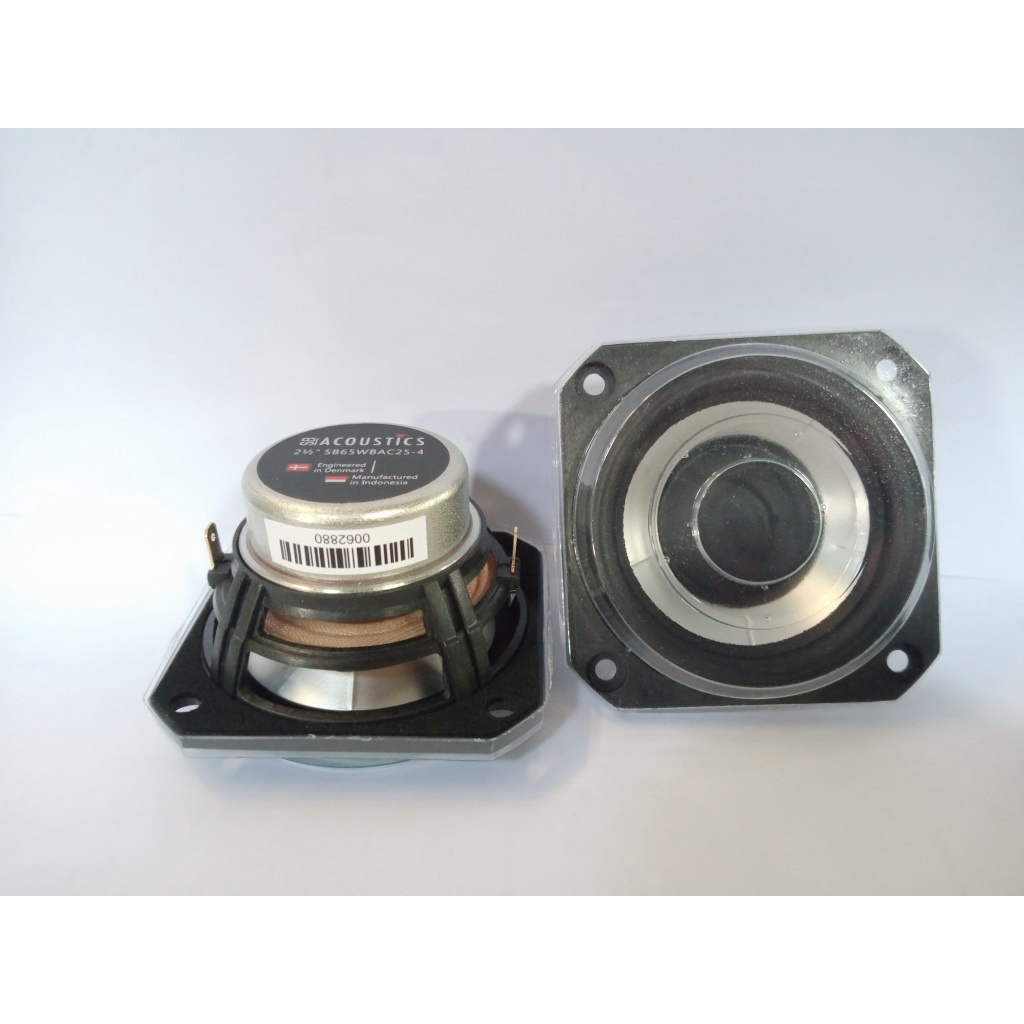 Speaker 2.5in SB Acoustic SB65WBAC25-4