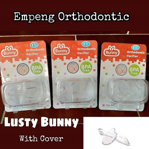 empeng silicon orthodontic pacifier lusty bunny