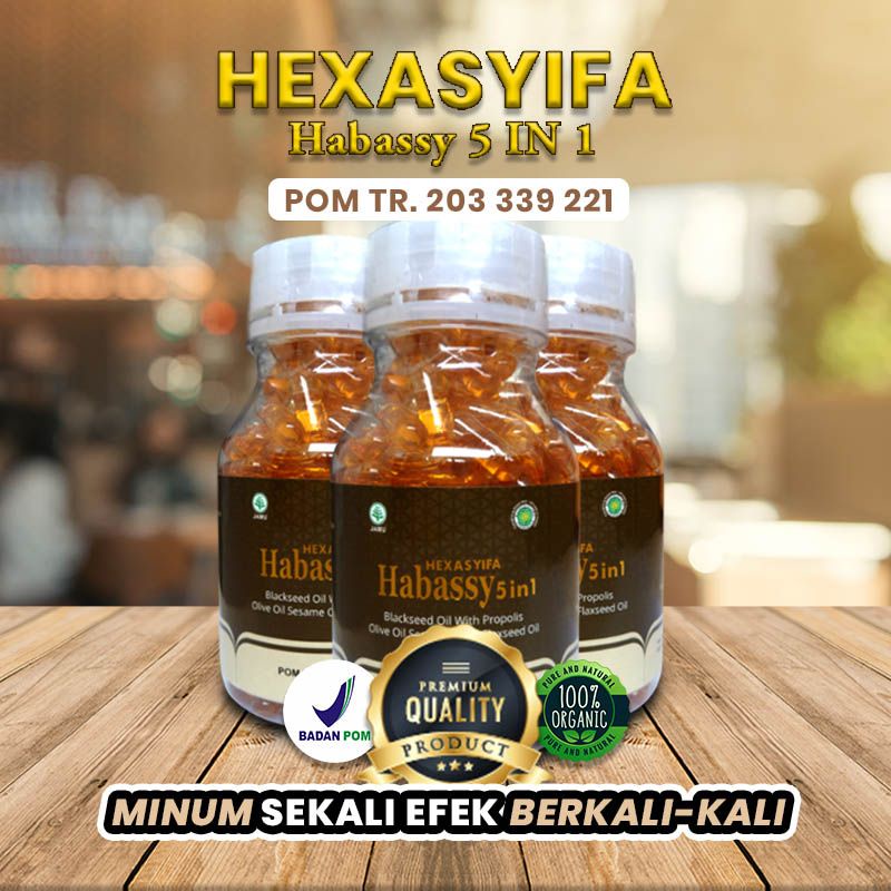 

Hexasyifa Habassy 5 in 1 isi 100kapsul