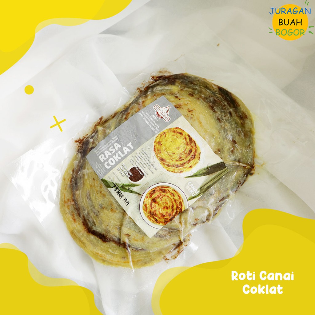

ROTI CANAI JUMBO RASA COKELAT | ROTI MARYAM JUMBO RASA COKELAT