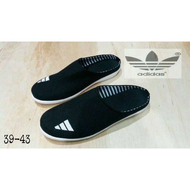 TERBARU PALING MURAH - Sepatu sandal santai pria Adidas_canvas suede (N051)