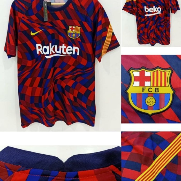 JERSEY SEPAK BOLA BARCELONA TRAINING 2020/2021 GRADE ORIGINAL HIGH QUALITY