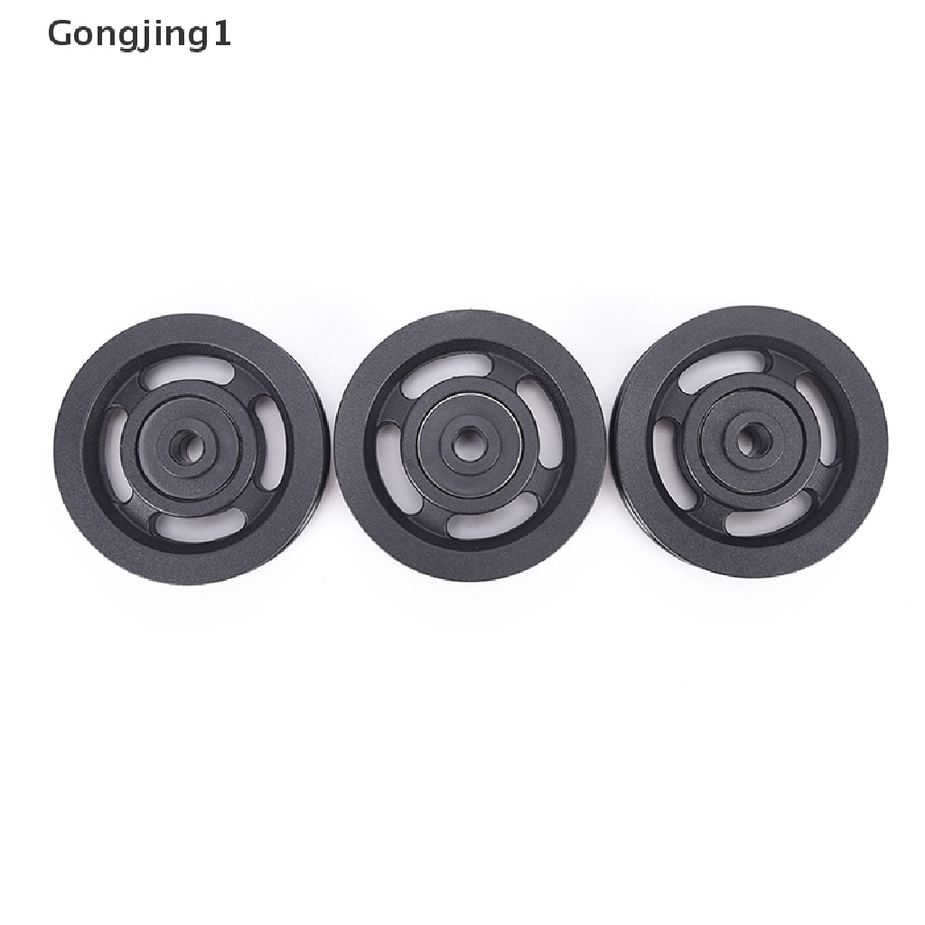 Gongjing1 Roda Katrol bearing 90mm Warna Hitam Untuk Kabel gym