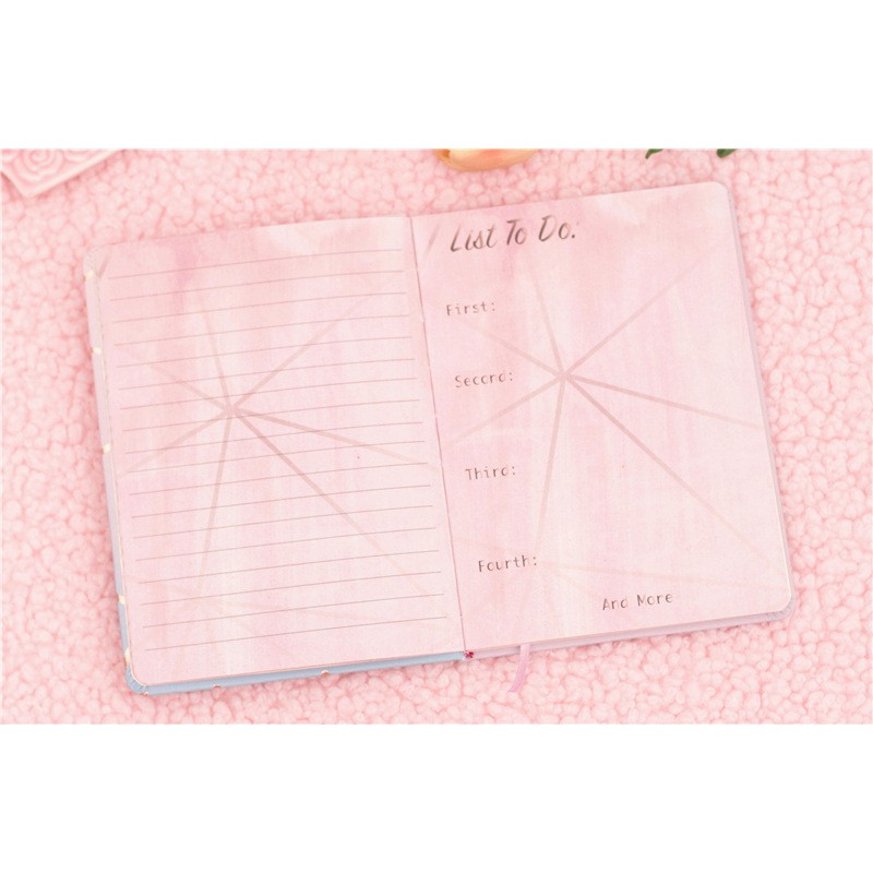 Notebook buku tulis agenda diary Lampu heart NB06