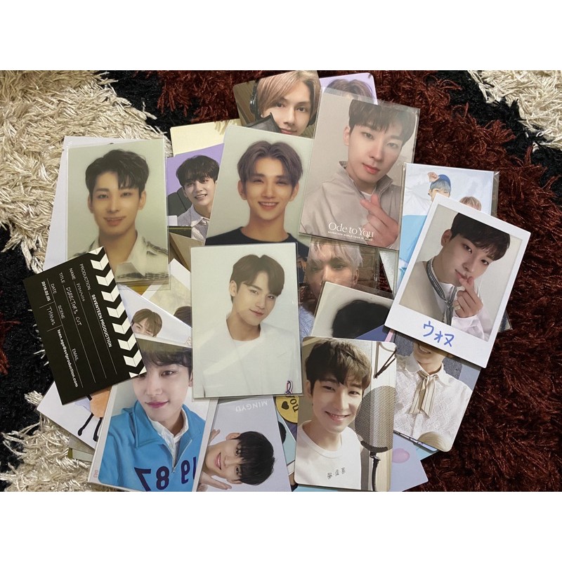 [Part 1] 95L Seventeen Trading card Photocard Korea Japan Seungcheol Scoups Jeonghan Joshua