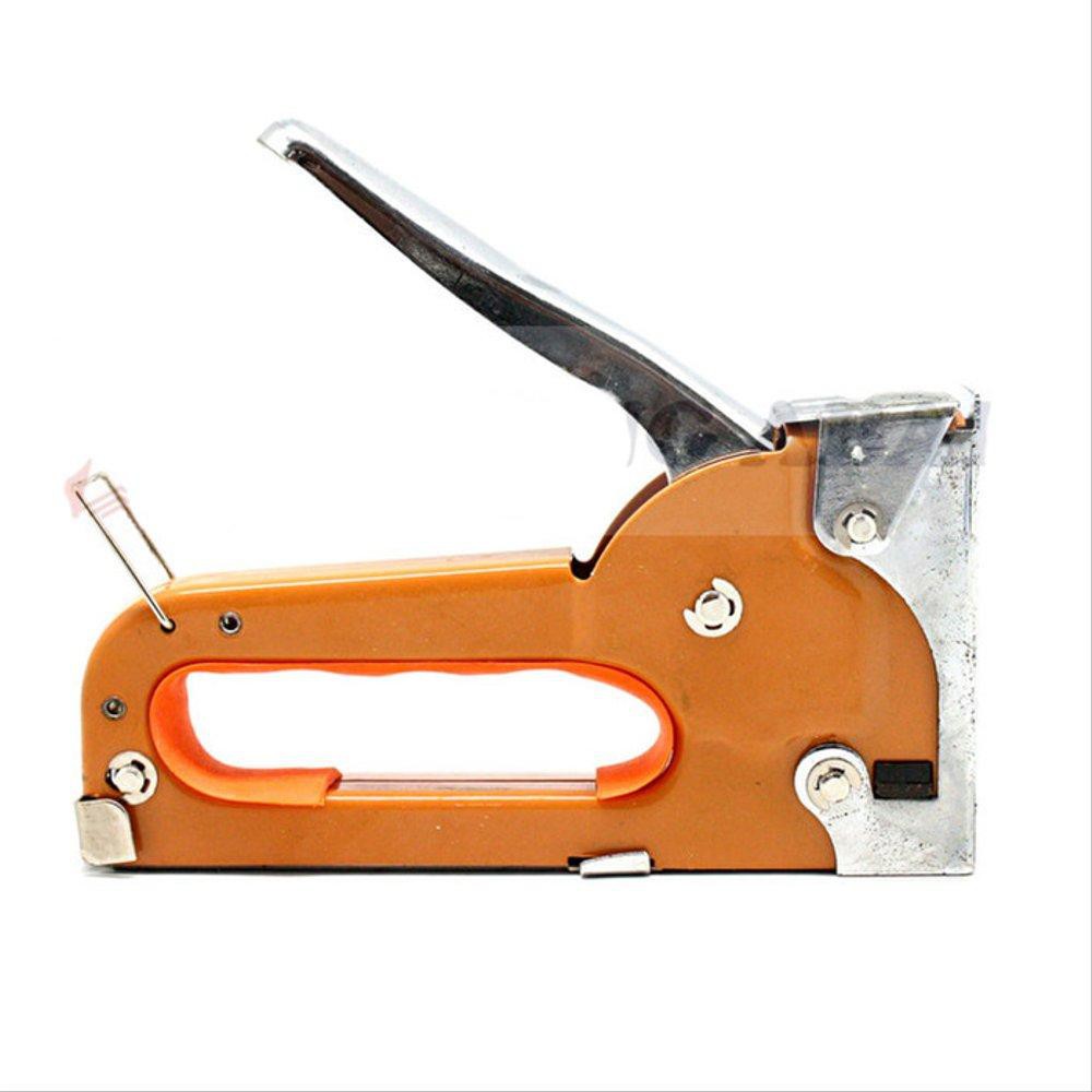 

Kenmaster Stapler Gun Tangan Multifungsi 4 - 8 mm Oranye Heavy Duty to