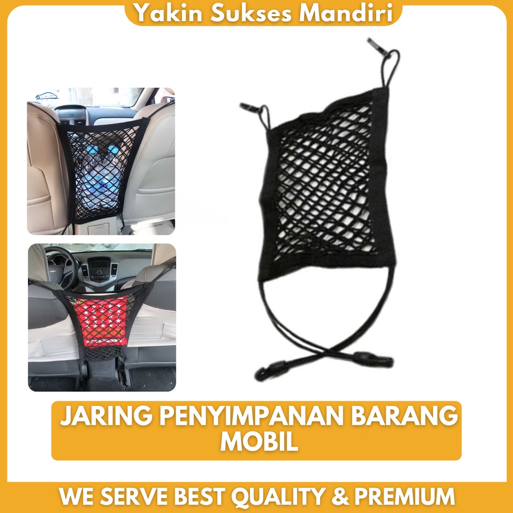 Tempat Simpan Barang Mobil Jaring Penyimpanan Barang Mobil Car Organizer