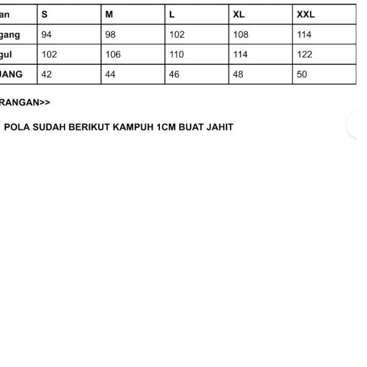 Muraaaahh.. pola celana kolor pendek dewasa