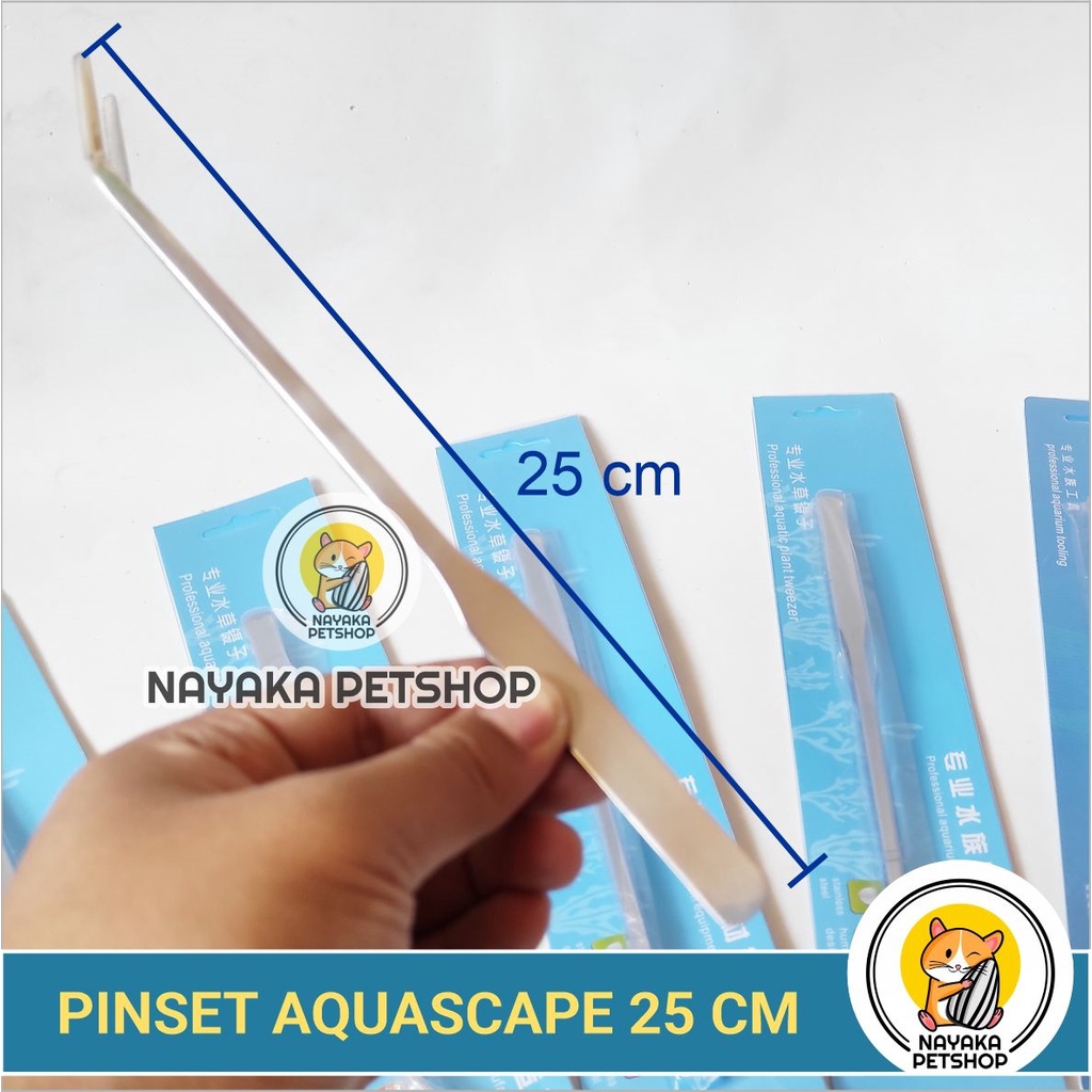 Pinset Aquascape Bengkok Tanaman Air Hias Aquarium