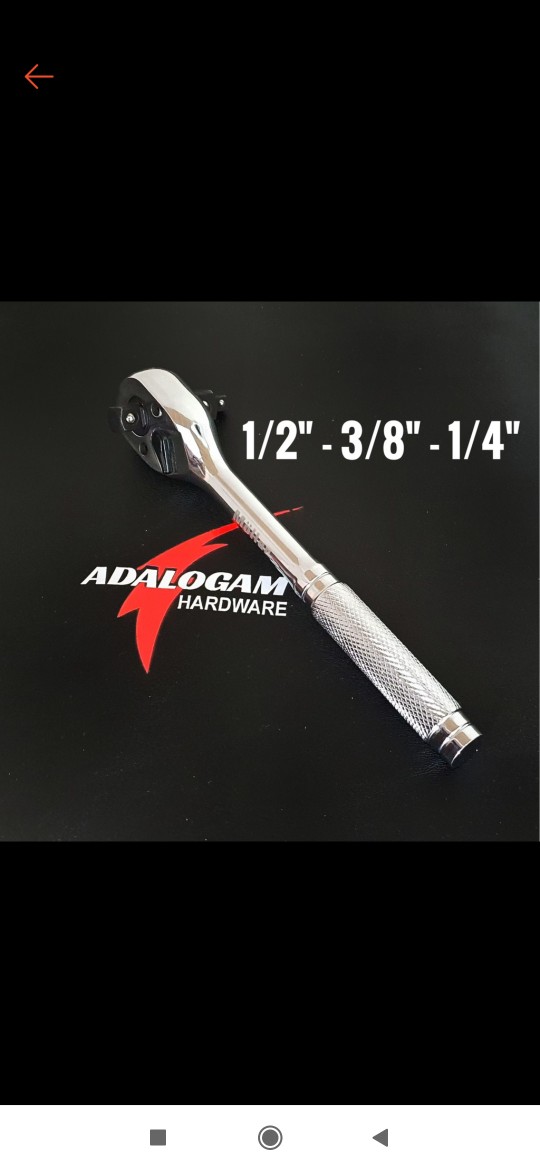 Mollar Gagang Sok Ratchet 3 In 1 - Kunci Stang Rachet Socket