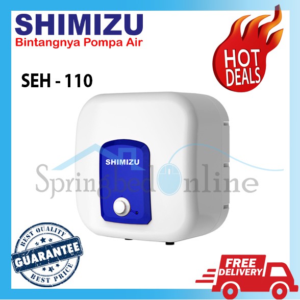 Water Heater Shimizu / Pemanas Air 10 Liter - SEH 110 - Garansi Resmi