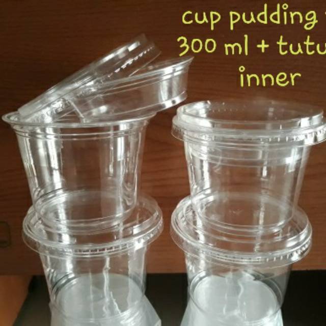 Minimal order 50 pcs Cup pudding vla 300 ml / cup puding vla / tempat puding vla 300 ml