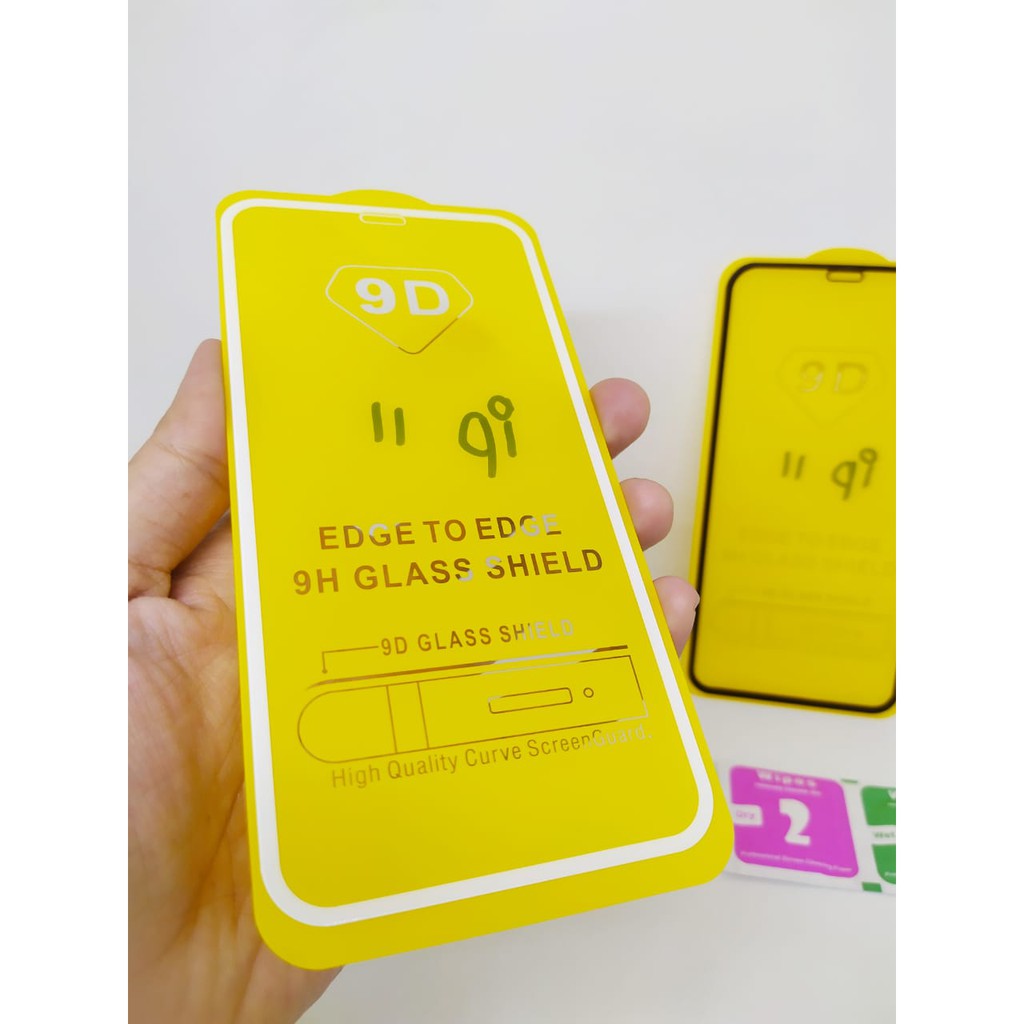 KOREAN Tempered Glass iPhone 11 6.1 inchi FULL LEM FULL SCREEN Guard Anti Gores Kaca