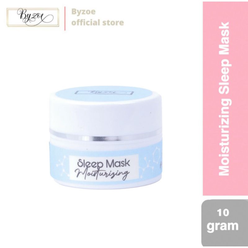 READY ! Byzoe 2in1 Mouisturizing Sleep Mask Barrier Repair and Protection Glowing and Brightening / SLEEPING MASK / MASK BERRIER BPOM