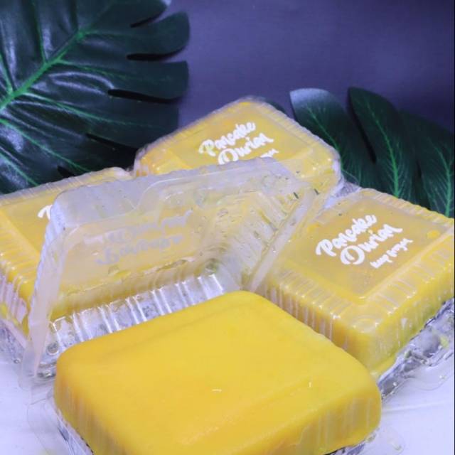 

Pancake durian jumbo non cream dengan ukuran 120 gram