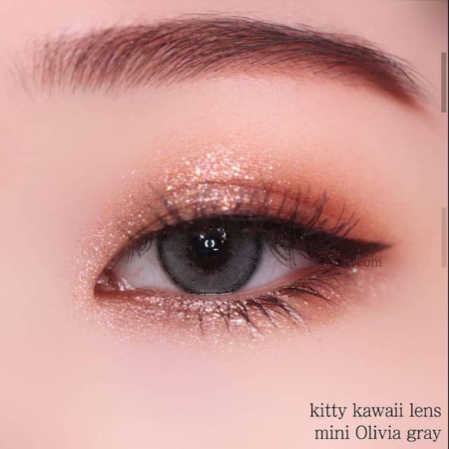 Softlens Kitty Mini Olivia Grey / KONTAK LENSA