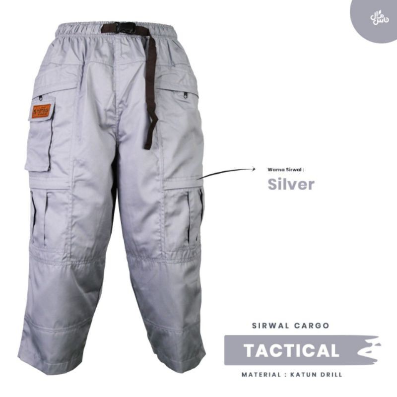 Celana Sirwal Tactical Cargo Gratis Peci Rajut