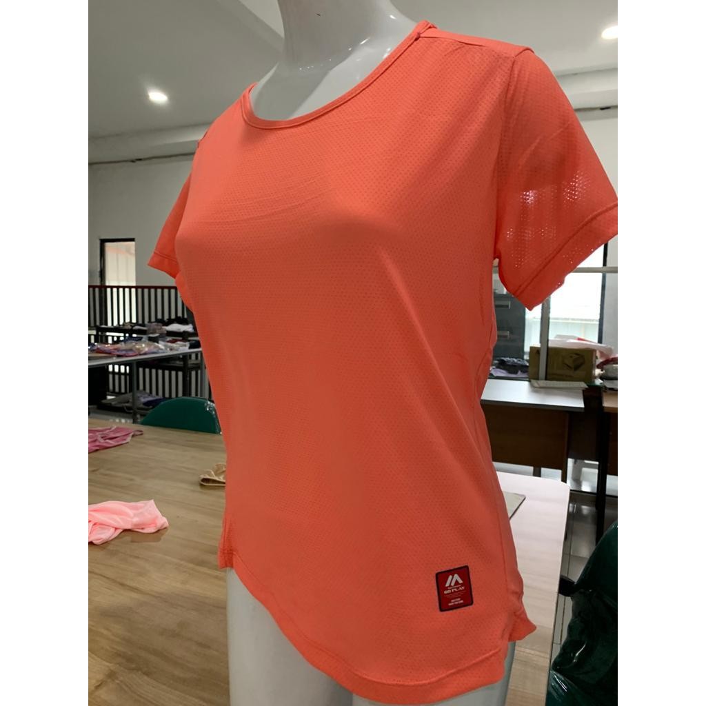 MASTERMAN GOPLAY ELEMENT LIGHT LADIES WANITA KAOS LARI GYM OLAHRAGA