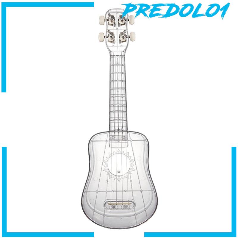 (Predolo1) Ukulele Transparan Untuk Pemula / Anak-Anak