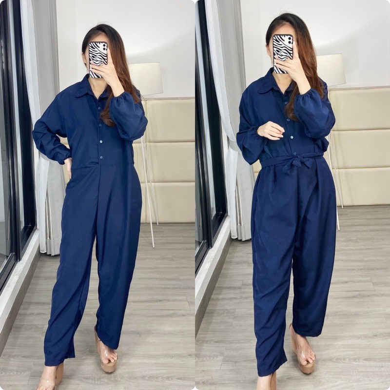 jumpsuit jumbo wanita Ld 120/ jumsuit bigsize K 01333