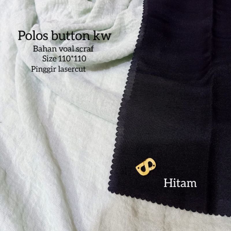 JILBAB POLOS BUTTON KW / JILBAB SEGIEMPAT PIN BUTTON